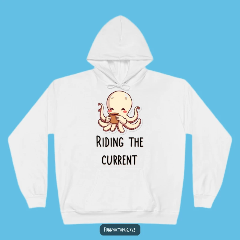 Funny Octopus Hoodie: Cozy Swimmer, Energetic Style, Awesome Gift!